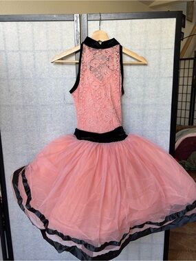 Ballet dance costume Curtain Call pink and black tutu